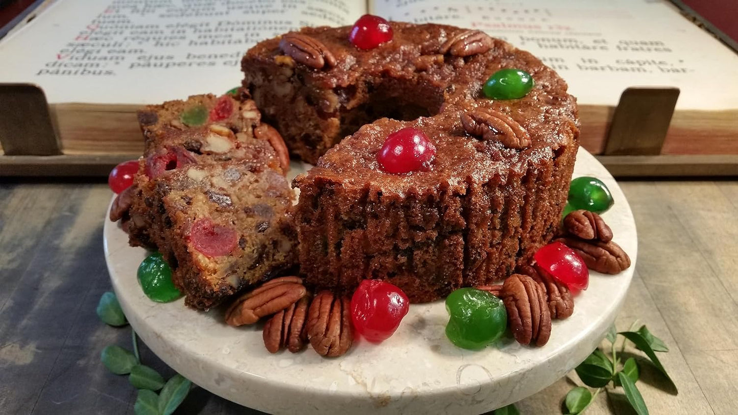 Assumption Abbey Fruit Cake, Traditional Tin, 32 oz (2 lbs), Model 4778224