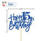 Roadsea Happy 15Th Birthday Cake Topper - Kid Girl Boy Teenager Fifteen Years Old Birthday Cake Supplies - 15Th Birthday Party D