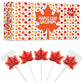 Maple Leaf Lollipops  50 Pieces of Fall Candy Individually Wrapped  Perfect Fall Candy Favors for Fall  Autumn Parties  Cozy Fall Gatherings and Fall Celebrations
