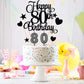 80Th Birthday Cake Decorations Set, 80Th Birthday Candles Numeral 80 Cake Candles And Happy 80Th Birthday Cake Toppers For Party