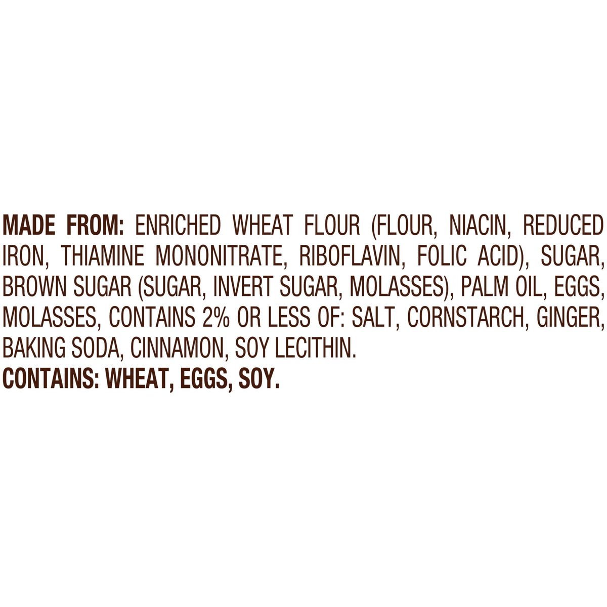 Pepperidge Farm Gingerman Cookies, 21 Ginger Cookies, 5 oz. Bag