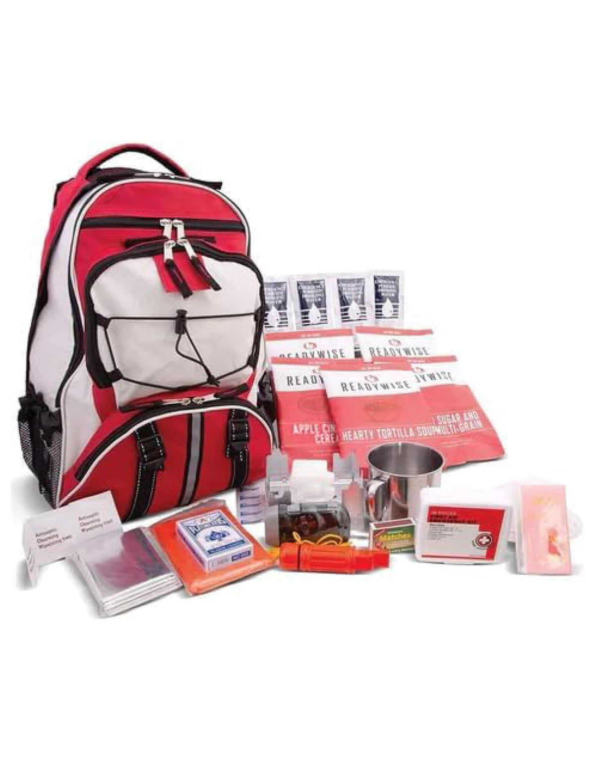 ReadyWise Emergency Survival Gear - Tactical Military Backpack, Camping Essentials Bug Out Bag & Survival Kit, Prepper & Hurrica