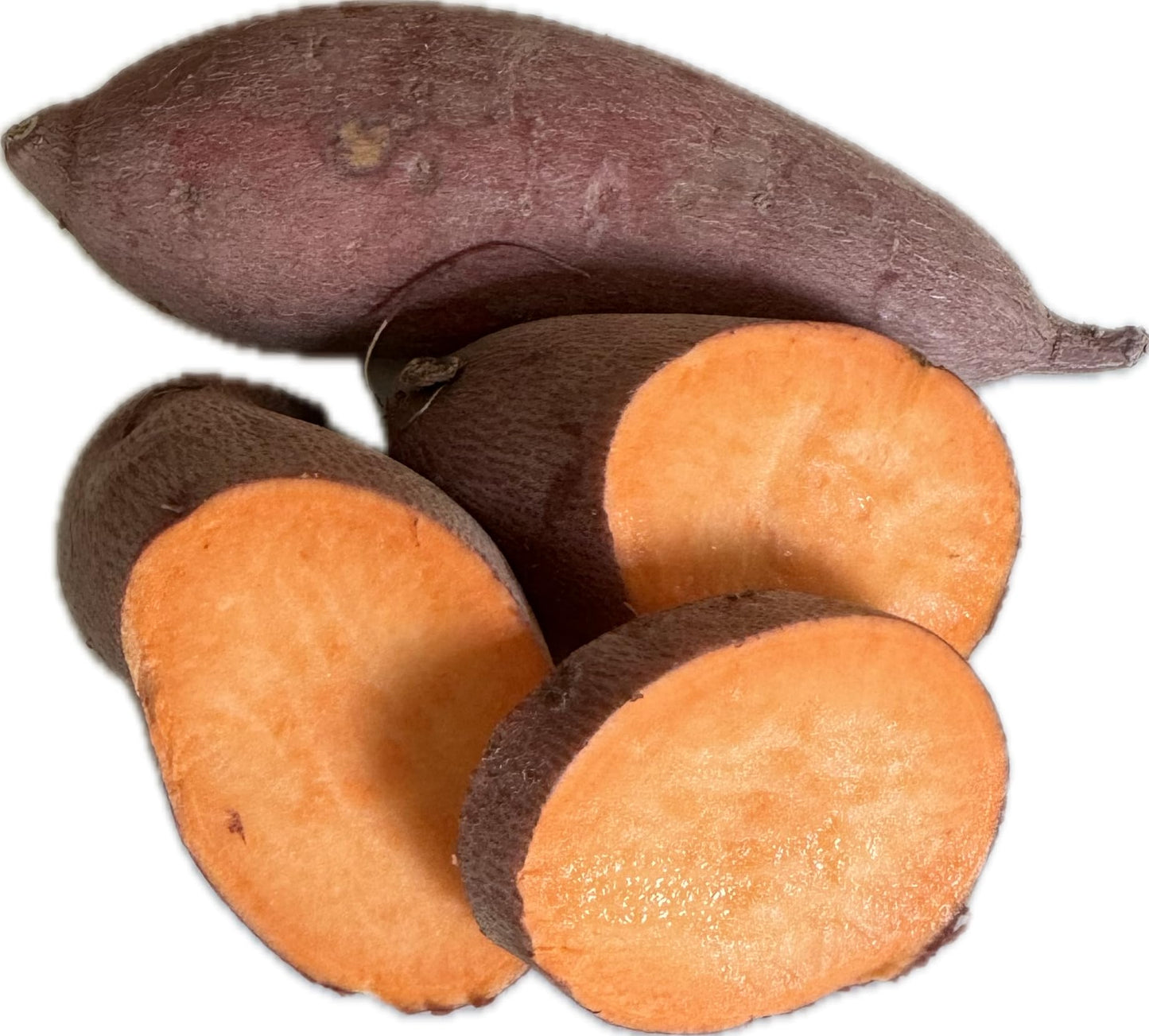 2 Pounds Fresh Red Sweet Potatoes Yams, Red Skin, Orange Flesh, USA Produce