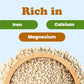 Food to Live Organic Hulled Sesame Seeds, 6 Pounds - Whole Raw White Sesame Seeds, Non-GMO, Kosher, Vegan, Unroasted, Bulk. High