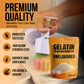 Gelatin Powder Unflavored 6 oz - Bulk Bag - Gelatina Sin Sabor en Polvo - Product of USA - Perfect for Desserts  Baking & Cooking - Supports Hair  Skin & Nails