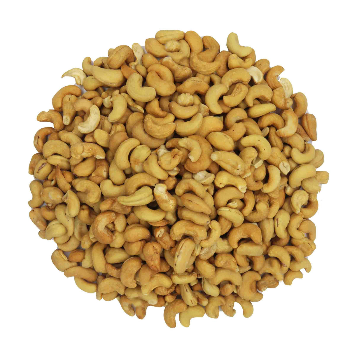 Firstchoicecandy Roasted Unsalted Whole Cashews Healthy Snacks, No Salt, 2 Pound