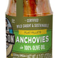 Season Anchovies In Olive Oil - Flat Anchovy Fillets, Wild Caught Fish, Keto Snacks, Canned Anchovies, Rich In B Vitamins, Low In Mercury, Kosher, Non-Gmo, 600Mg Of Omega-3-4.2 Oz Glass Jar, 6-Pack