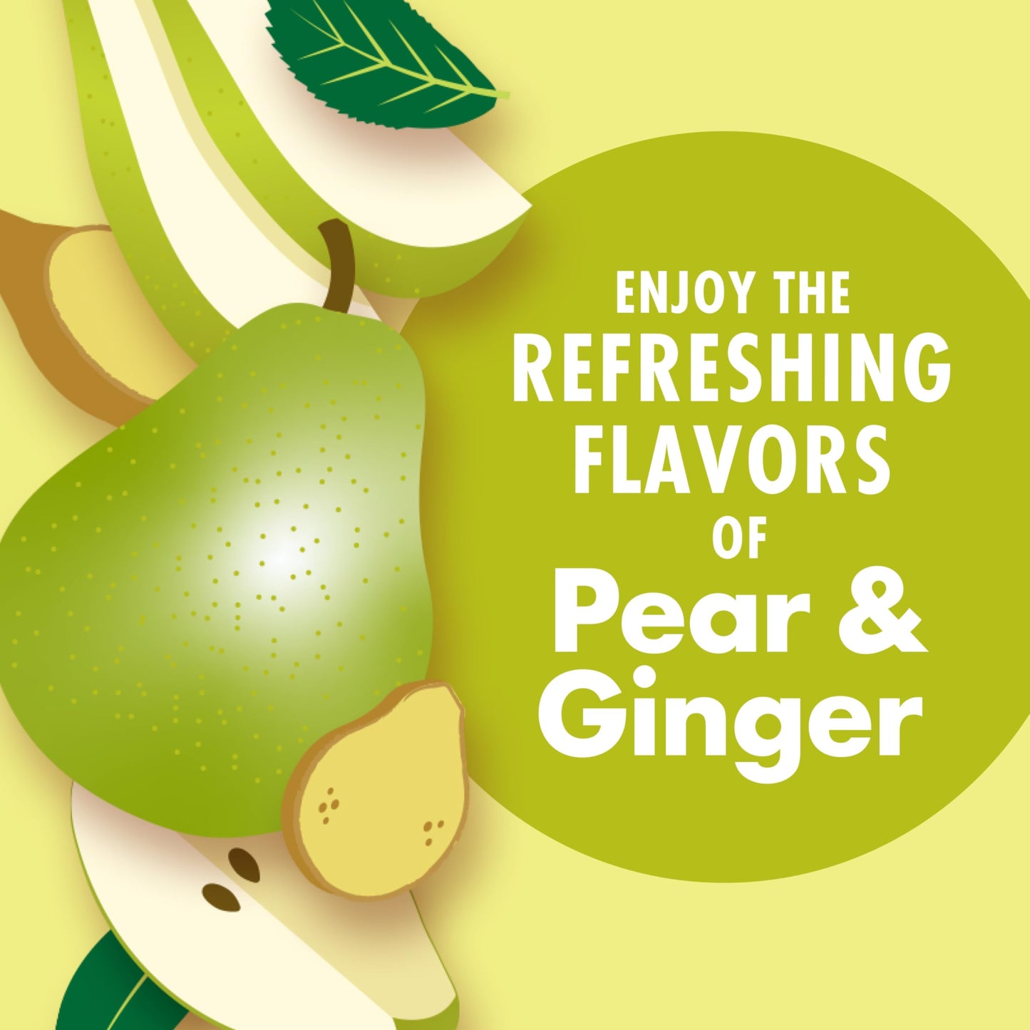 V8 Energy Pear Ginger Energy Drink  8 fl oz Can (6 Pack)