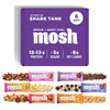 MOSH Variety Pack Keto Protein Bars, High Fiber, Low Carb, Gluten Free, High Protein, Brain Healthy Snack with Ashwagandha, Lion