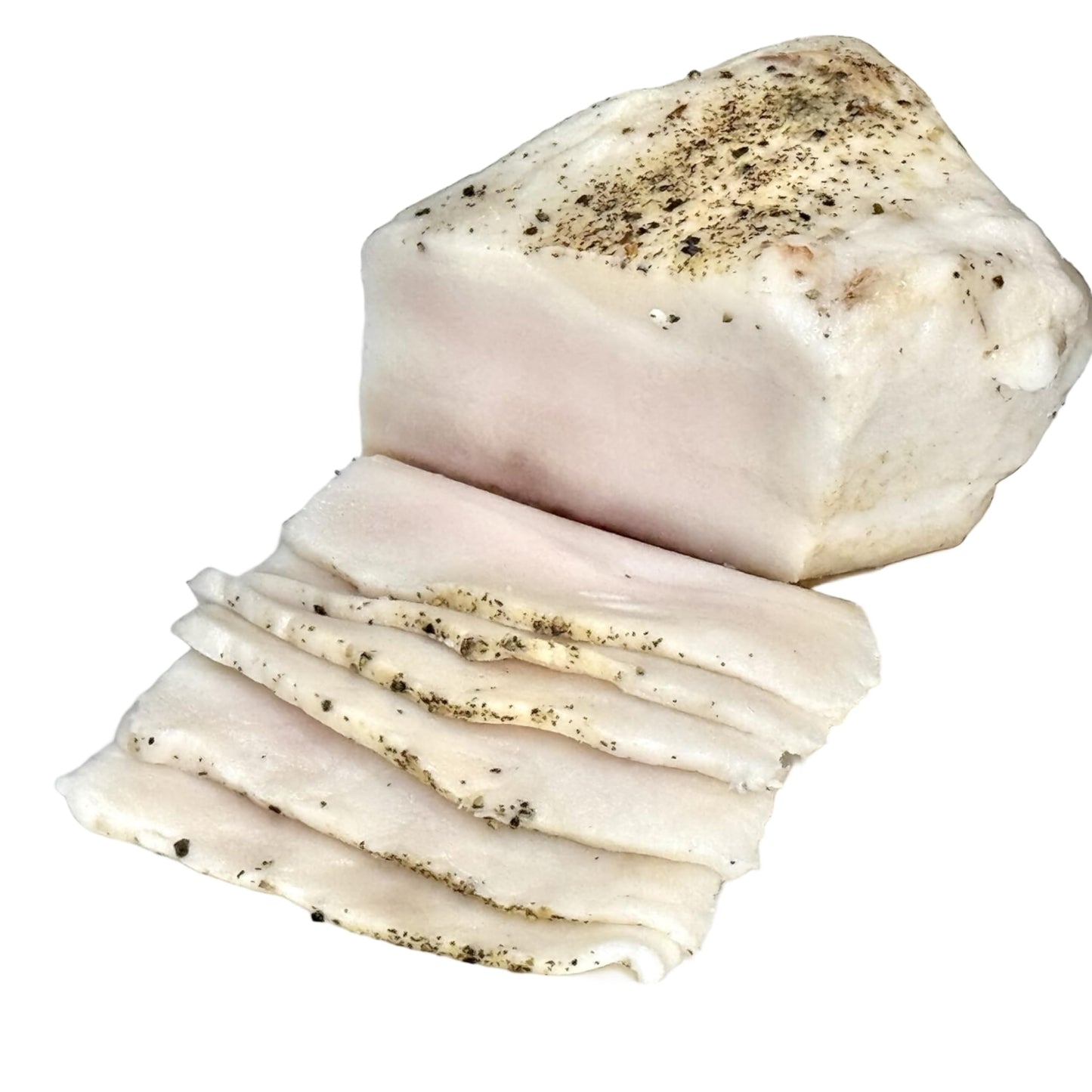 TEAMORE Cured Pork Fat with Garlic, All Natural, Nitrate Free, 1 lb