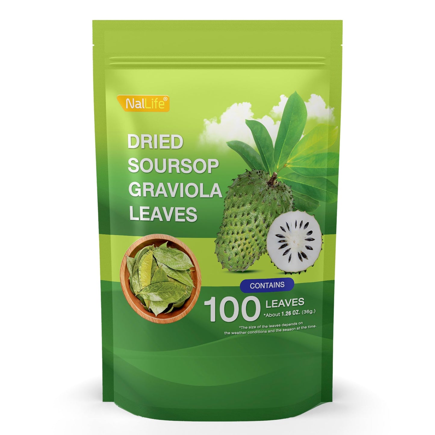 NalLife Soursop Leaves for Tea 100 Leaves