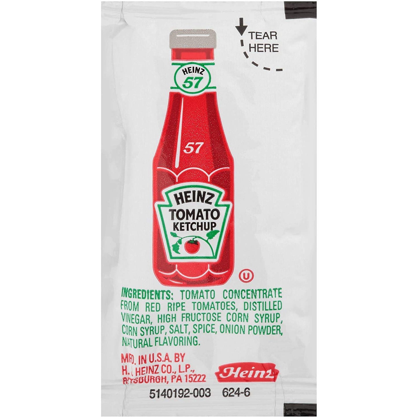 Concession Essentials Condiment Packets Ketchup and Mustard, 100 Total (50 Each Flavor)