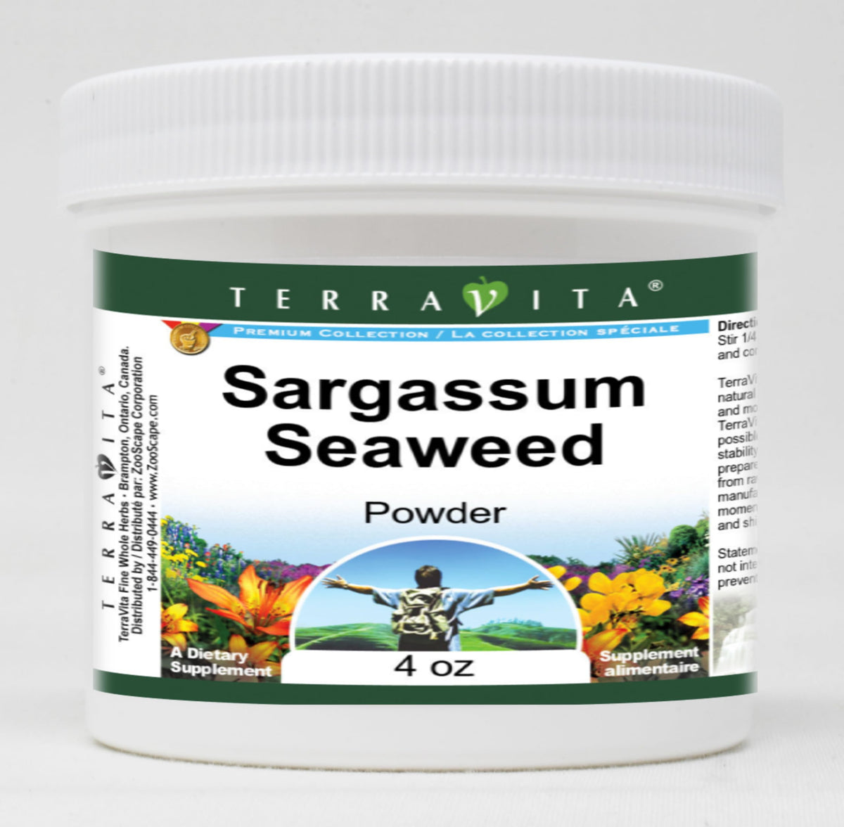 Sargassum Seaweed Powder (4 oz, ZIN: 521352)
