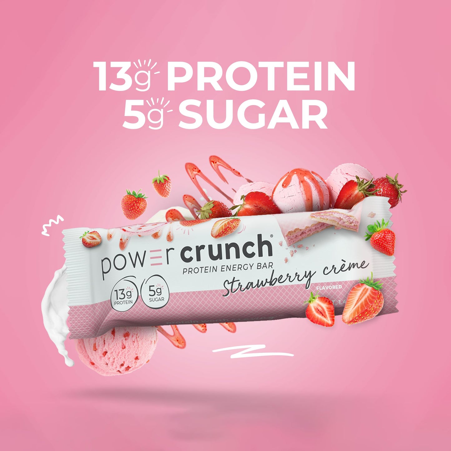 Power Crunch Protein Wafer Bars And Power Crunch Kids Protein Bars, Variety Pack, (15 Count) High Protein Snacks With Delicious Taste