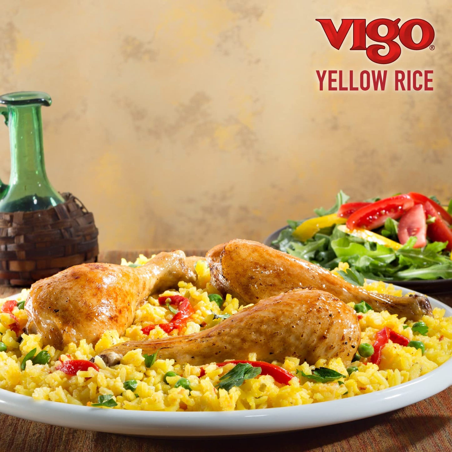 Vigo Authentic Saffron Yellow Rice Low Fat 2lb (Pack of 1)