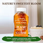 Jamies Hive To Table 100% Pure Wildflower Honey With Honeycomb, 24 Oz - Usa Made Raw & Unfiltered Honey - Fresh Edible Honeycomb