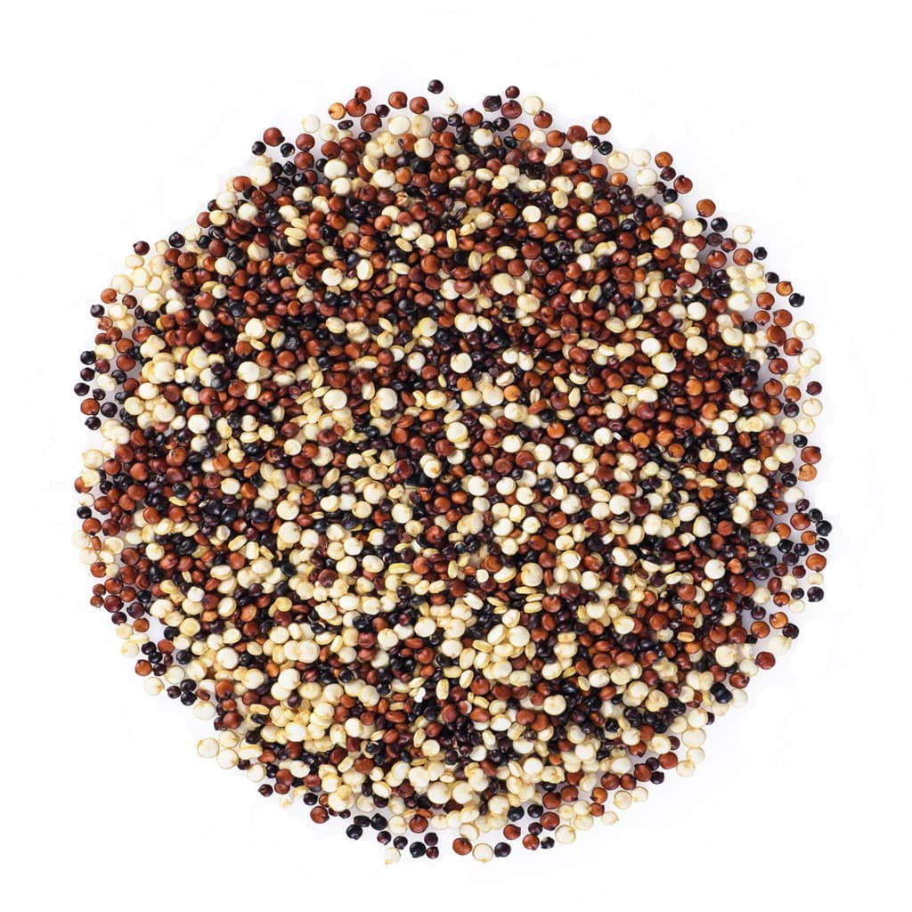 Food To Live Organic Tri-Color Quinoa, 15 Pounds - Non-Gmo, Blend Of White, Black, Red Quinoa, Whole Grain, Non-Irradiated, Kosh