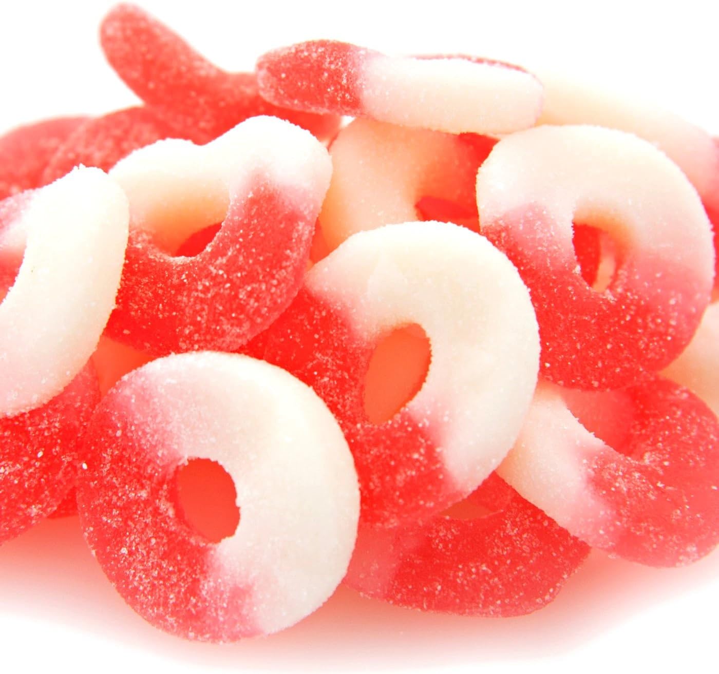 FirstChoiceCandy Gummy Rings (Watermelon, 4.5 Pound (Pack of 1))