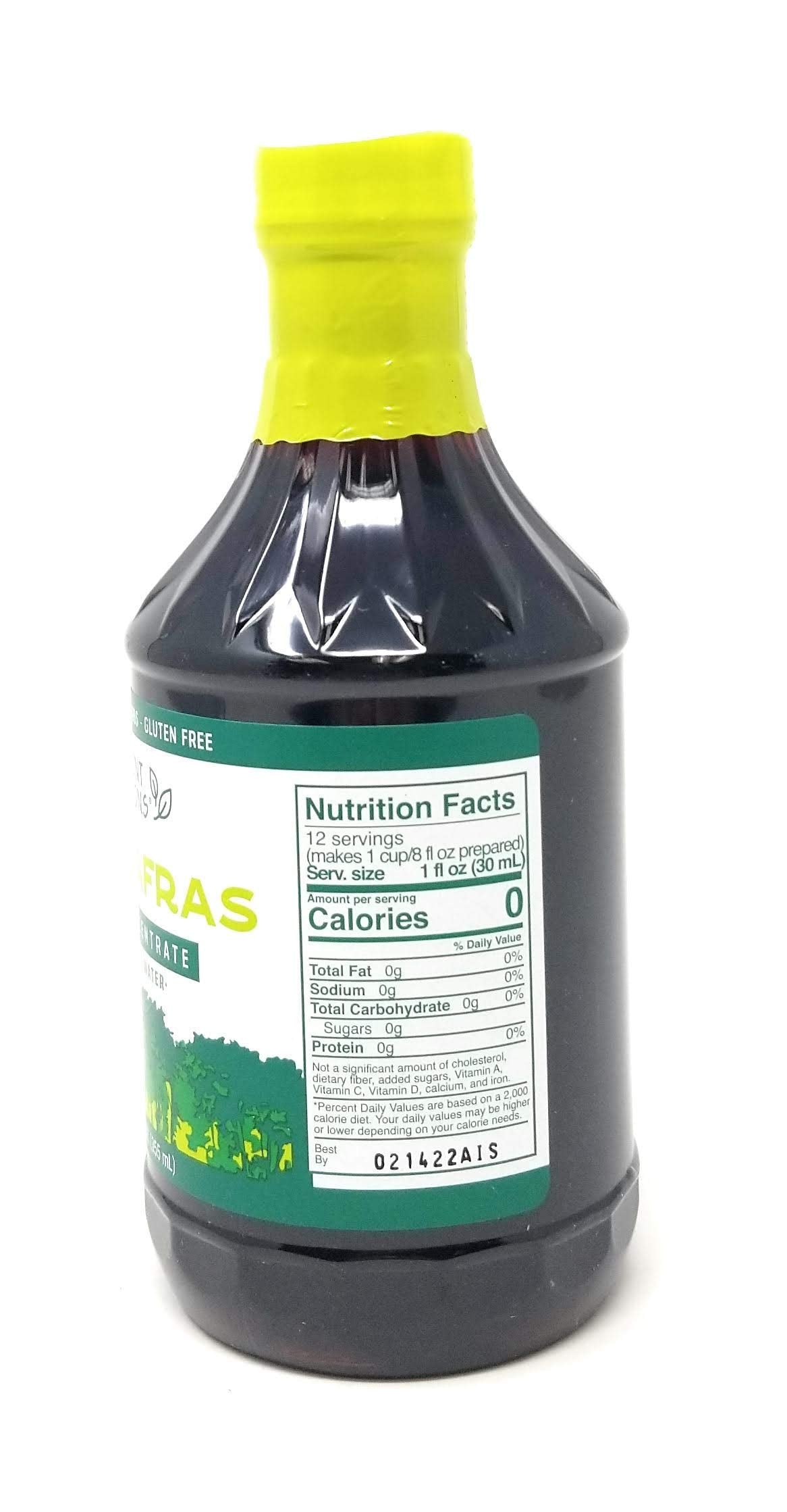 Ancient Infusions Sassafras Concentrate Instant Tea  12-Ounce Bottles (Pack of 6)