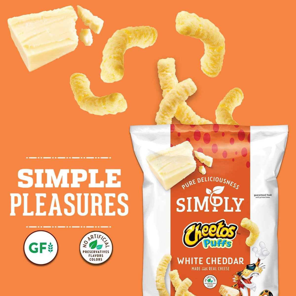 Frito Lay White Cheddar Snacks Favorites Variety Pack (Pack of 36)