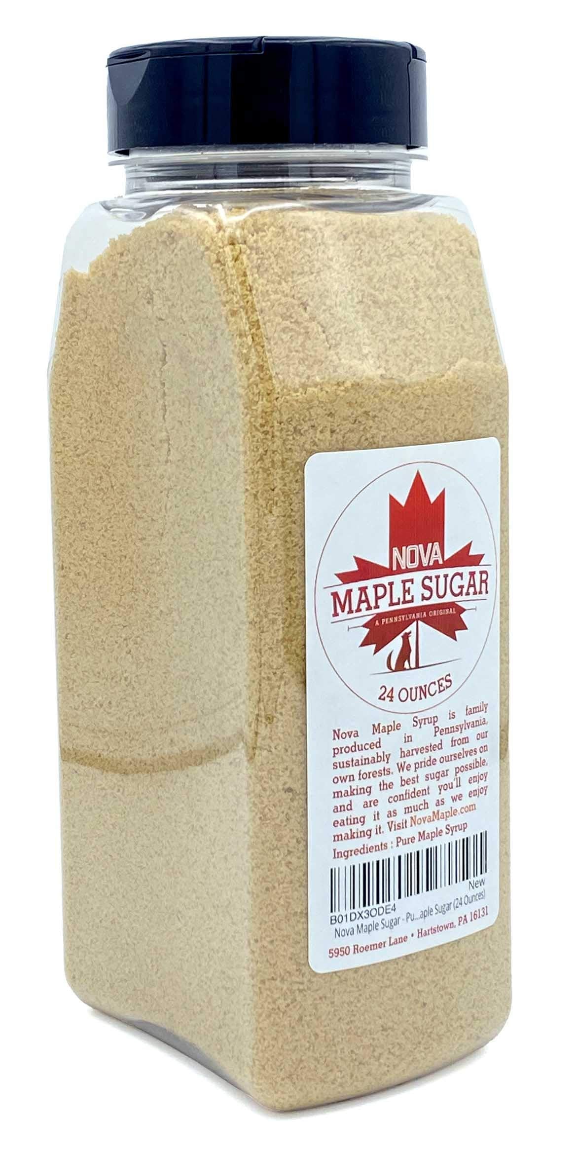 Nova Maple Syrup Pure Grade-A Maple Sugar, 24 Ounces