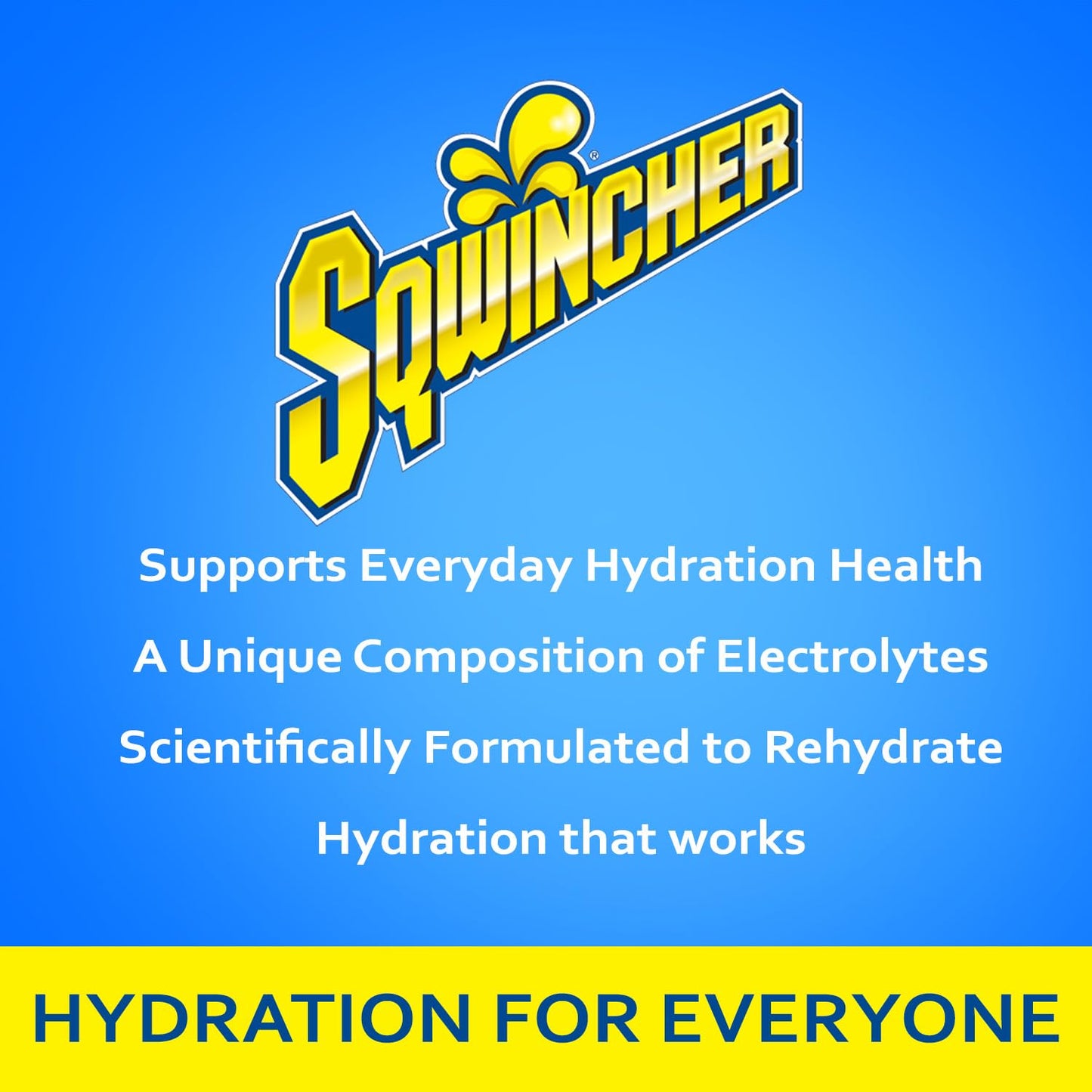 Sqwincher Zero Qwik Stik, Sugar Free, Low Calorie, Low Sodium Electrolyte Powder Hydration Drink Mix, Watermelon, .11 0Z Packet (Pack Of 50)