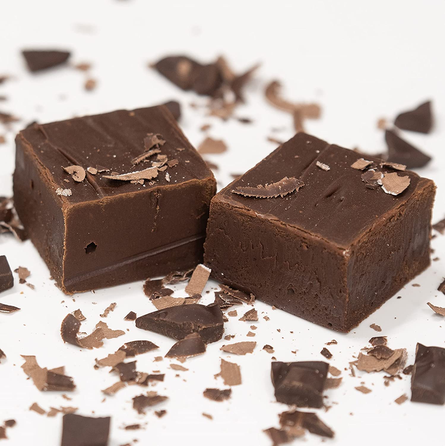 Valley Fudge Dark Chocolate Artisan Fudge, Gourmet Candy, One Pound Package