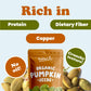 Food To Live Organic Dry Roasted Pumpkin Seed Kernels With Himalayan Salt, 8 Pounds Non-Gmo, Oven Roasted Whole Pepitas, No Oil