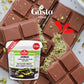 GUSTO ETNA Dubai Pistachio Chocolate Bar Filling- Pistachio Cream with Crispy Kataifi - enhanced Crunchy Spread for Gourmet Dessert Spread  35 oz (1kg)  Product of Italy