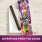 Tao Kae Noi Grilled Sea  Snacks, BBQ Flavor, 6 Count, 3g Bags, Healthy Nori Rolls for Kids and mature-themeds