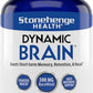 Stonehenge Health Dynamic Brain Supplement – New Formula with BacoMind for Memory Acquisition, Retention, & Recall with 40 Unique Nootropic: Choline, Phosphatidylserine, and Huperzine A