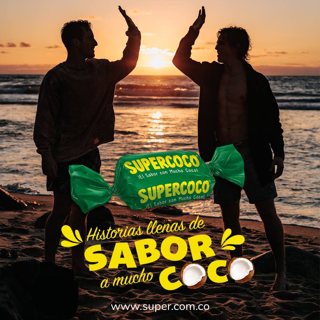 Super Turron Supercoco All Natural Coconut Candy 50 Count By Supercoco