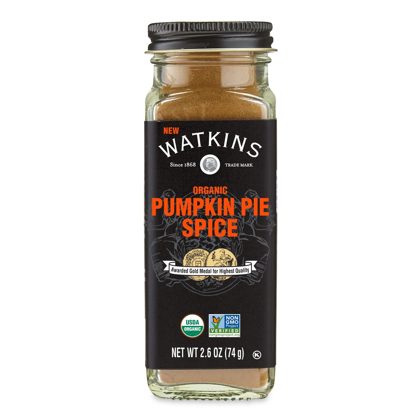 Watkins Organic Pumpkin Pie Spice, 2.6 Oz., 1-Pack