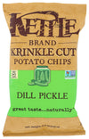 Kettle Foods Chip Krinkle Cut Dll Pickle, 8.5 oz