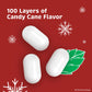Tic Tac Naughty or Nice Candy Cane Mints, Hard Peppermint Mints, Stocking Stuffer, 12 pack of 0.84 oz each