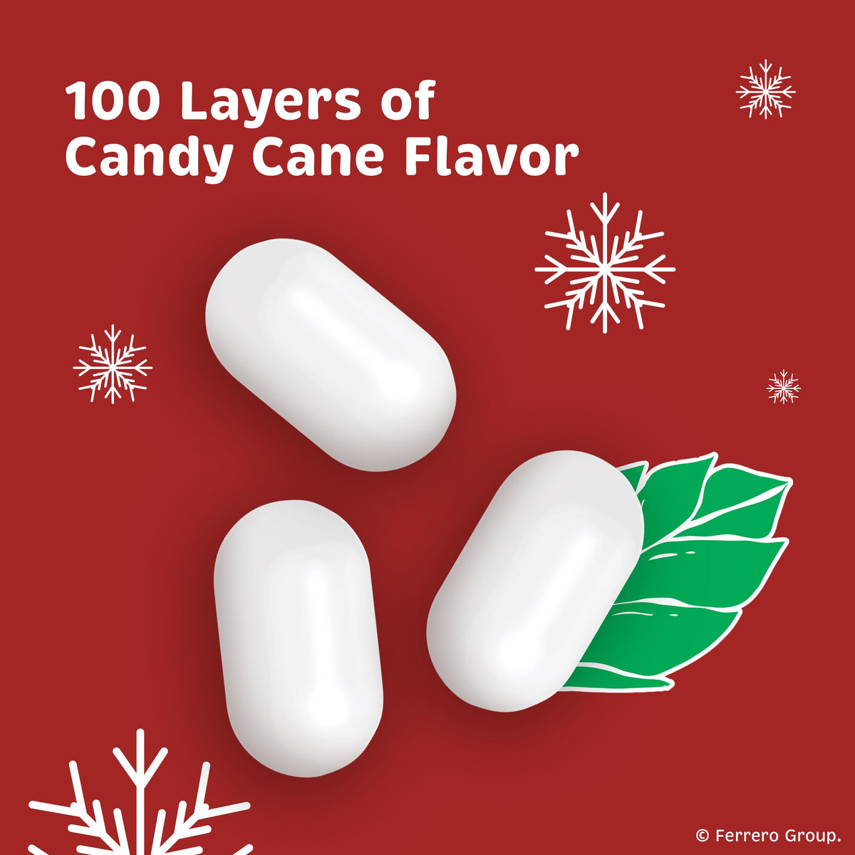 Tic Tac Naughty or Nice Candy Cane Mints, Hard Peppermint Mints, Stocking Stuffer, 12 pack of 0.84 oz each