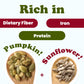 Food To Live Organic Sunflower And Pumpkin Seed Mix, 1 Pound - Natural Snack, Rich In Protein, Perfect For Snacking, Baking And