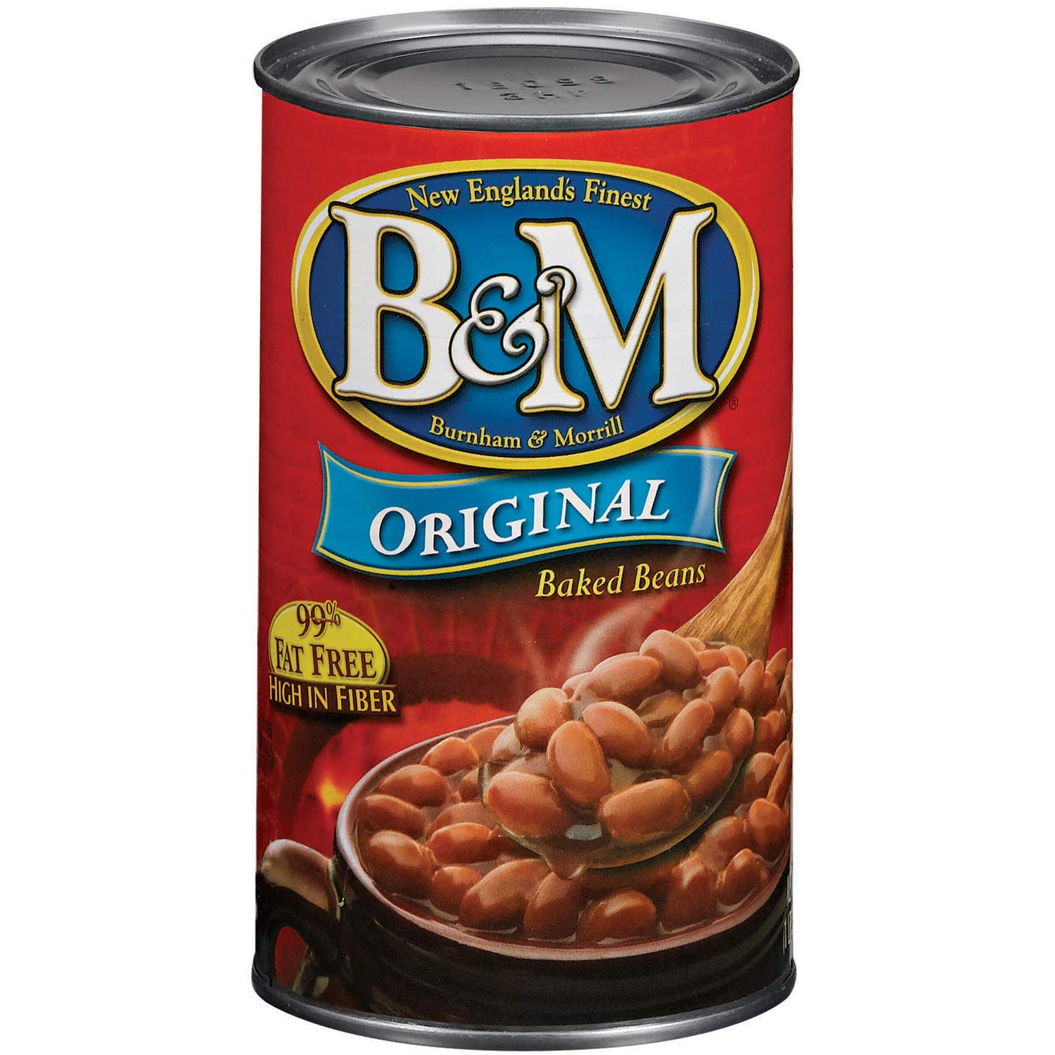 B&M Baked Beans, Original Flavor, 28 Ounce (Pack Of 12)