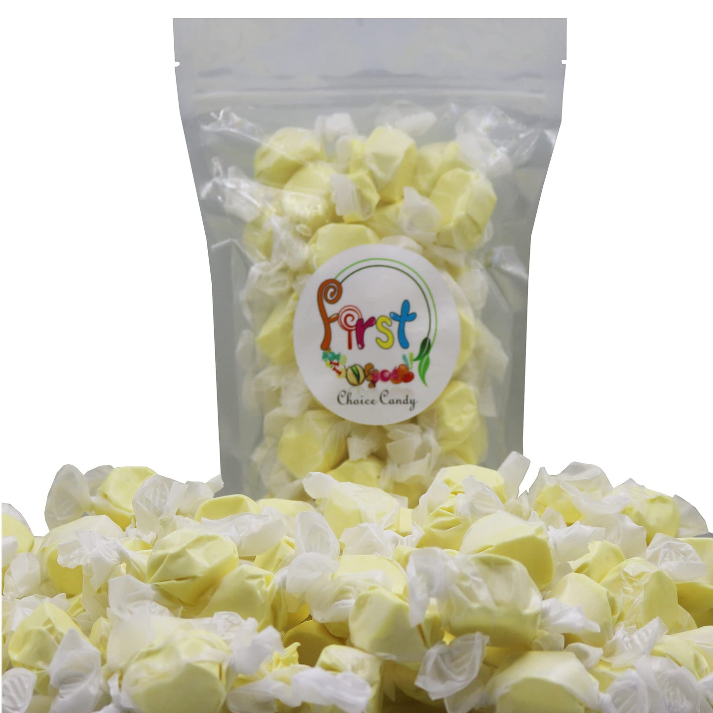 Firstchoicecandy All Flavor Saltwater Taffy (Buttered Popcorn, 3 Pound)