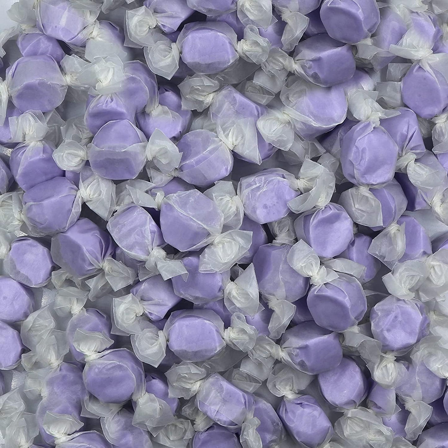 Gourmet Soft And Chewy Salt Water Taffy Candies - Individually Wrapped - Bulk Bags (Purple Grape, 2 Pound (Pack Of 1))