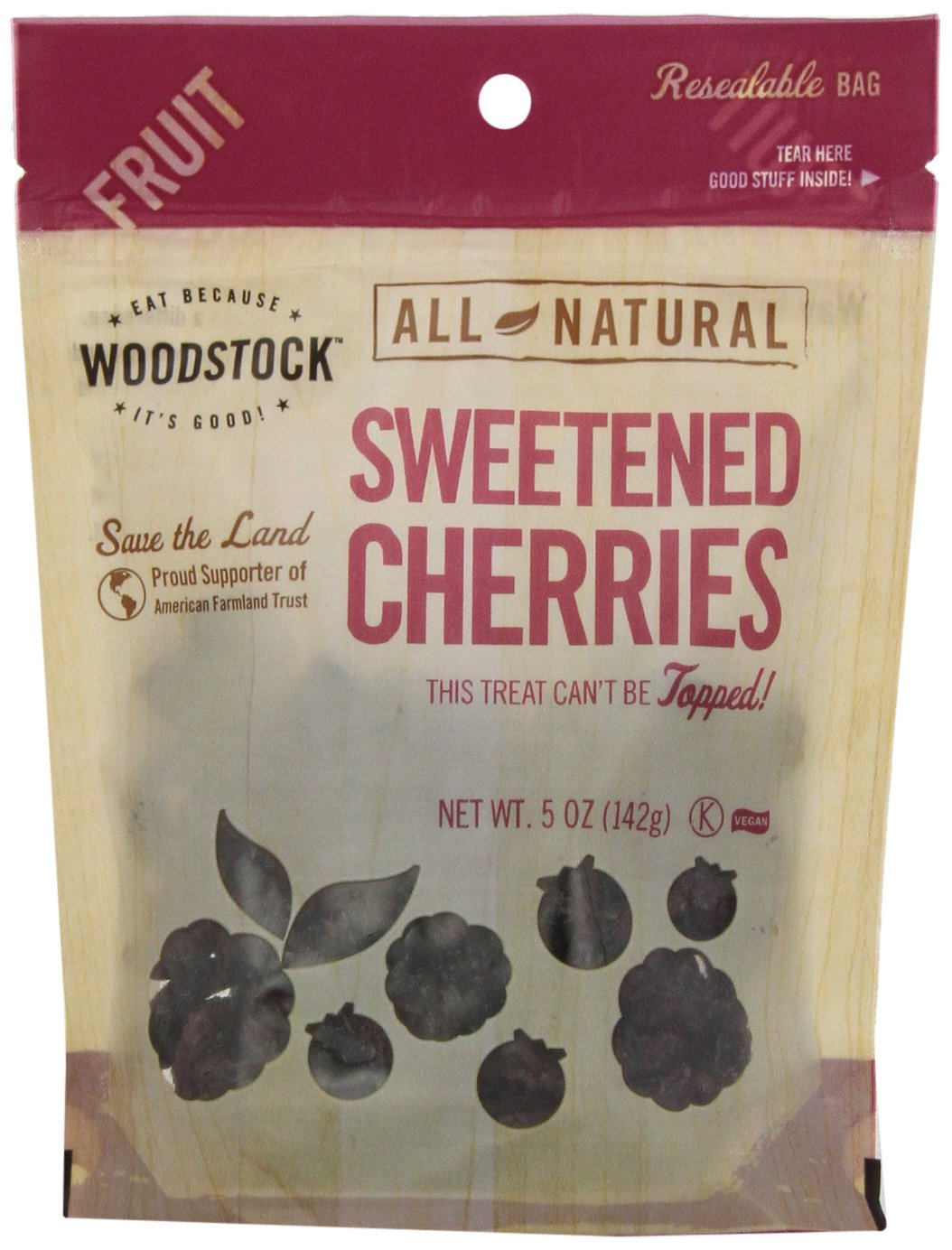 Woodstock Farms, Red Cherries, 5 Oz