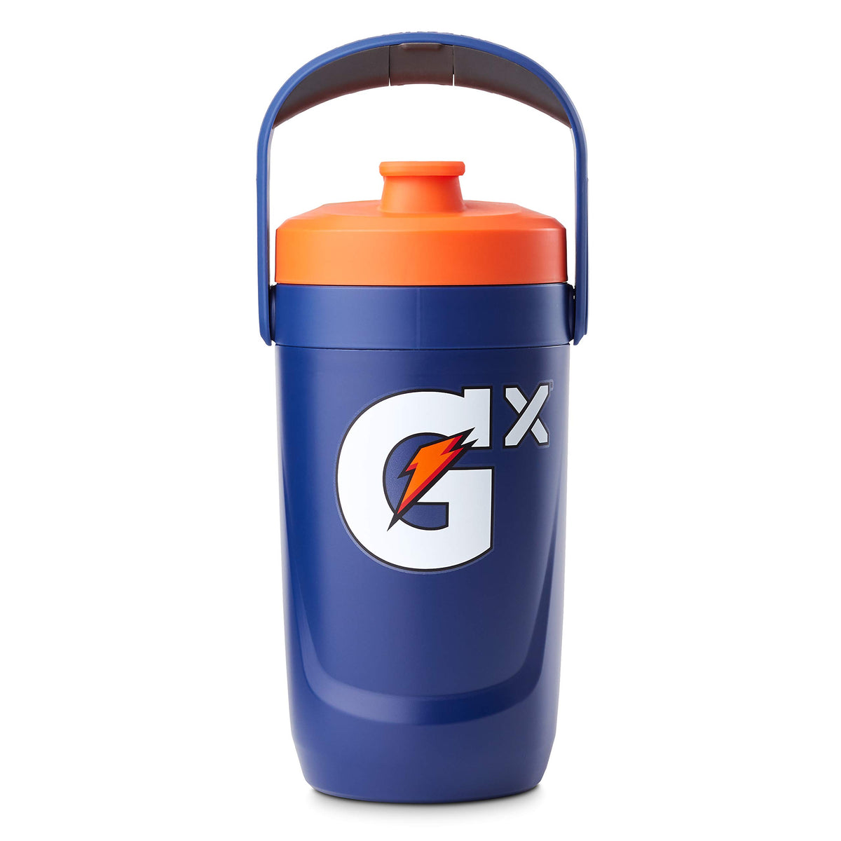 Gatorade Gx Performance Jug, 64oz, Leakproof, Non Slip Grip, Great for Athletes, Navy