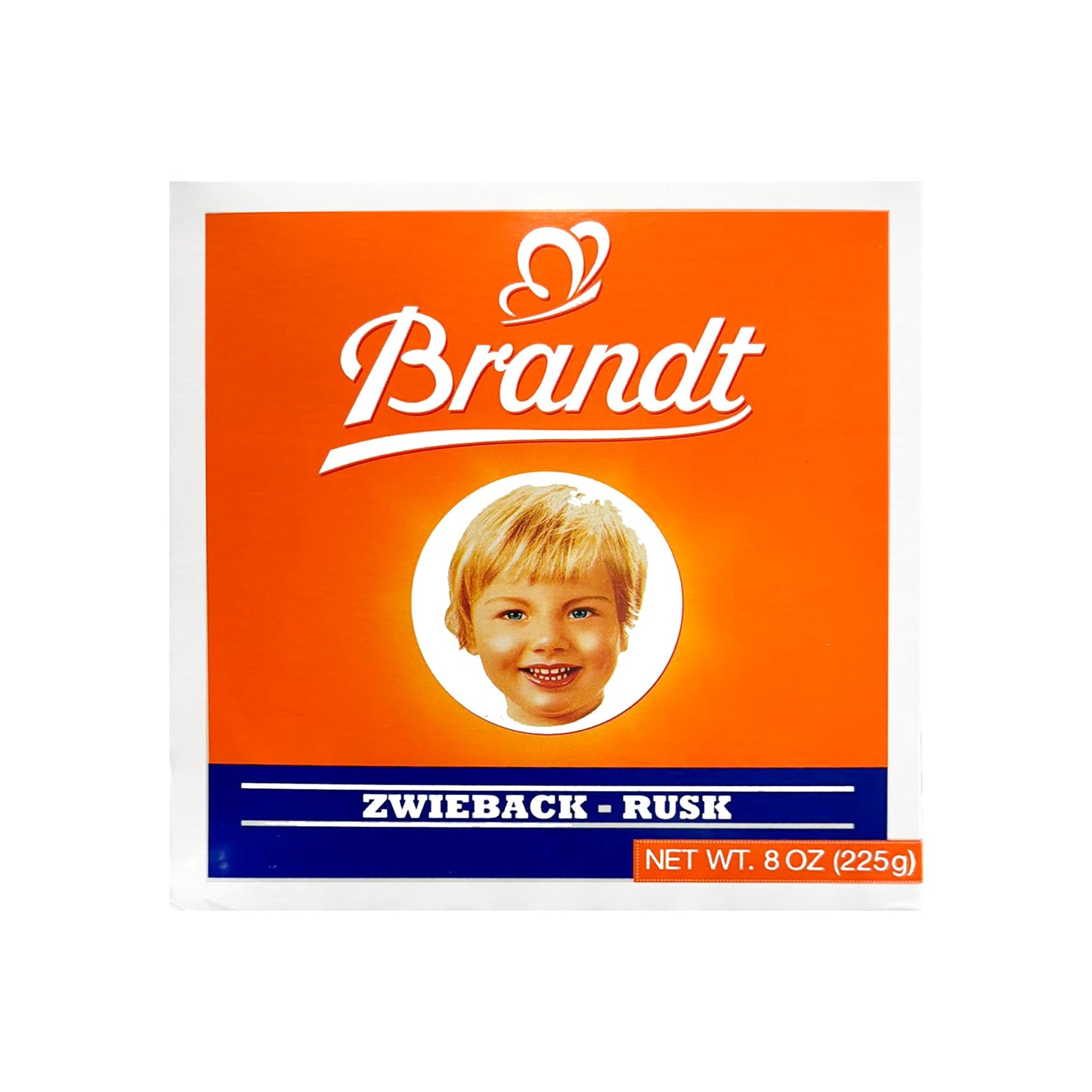 Brandt Der Markenzwieback ( Rusk Bread ) - 225 G