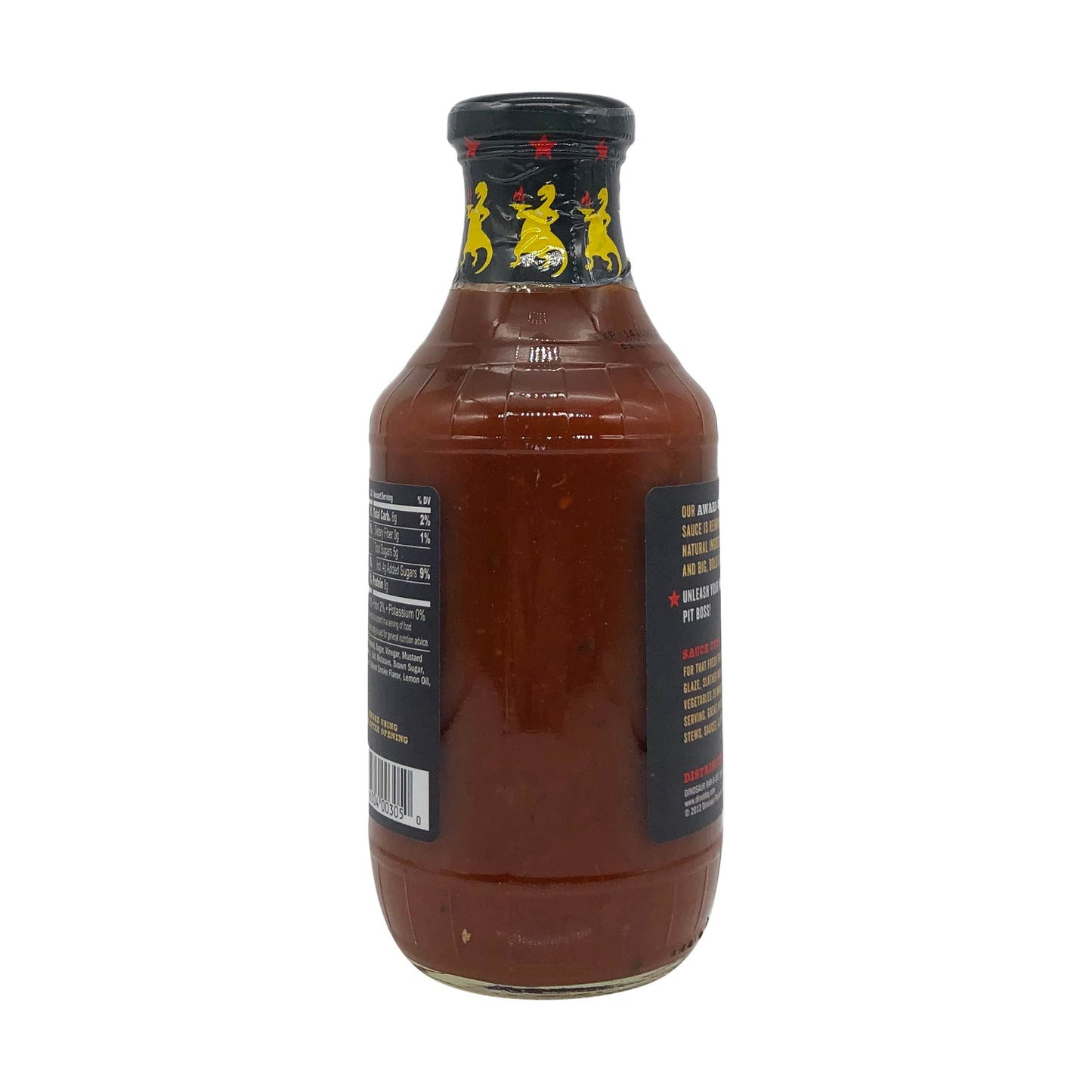 Dinosaur Bar-B-Que Sensuous Slathering BBQ Sauce, 19 oz, Multi-Colored, Pack of 1