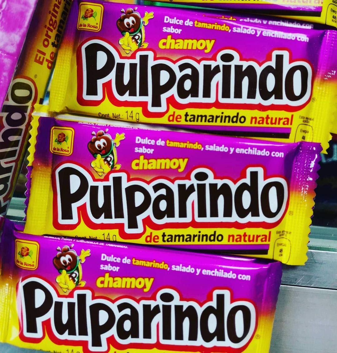 Pulparindo Chamoy Tamarind Pulp Candy 20 Count