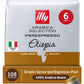 Illy Coffee IperEspresso Capsules - Single-Serve Coffee Capsules & Pods - Single Origin Ethiopia Medium Roast - Notes of Jasmine  Orange Blossom  and Chamomile - 100% Arabica - 18 Count (Pack of 6)