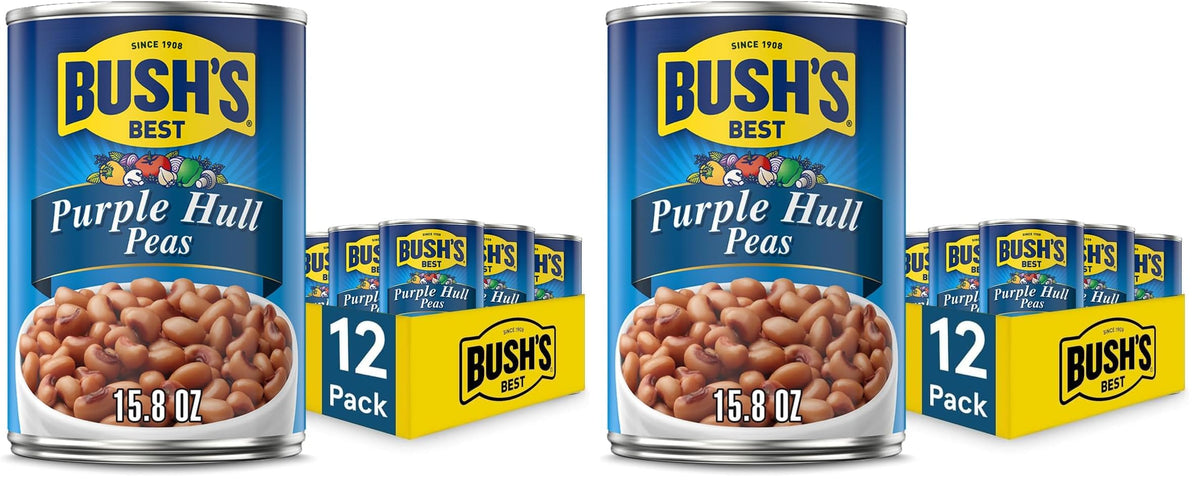 12-15.8 oz Purple Hull Peas (Pack of 2)