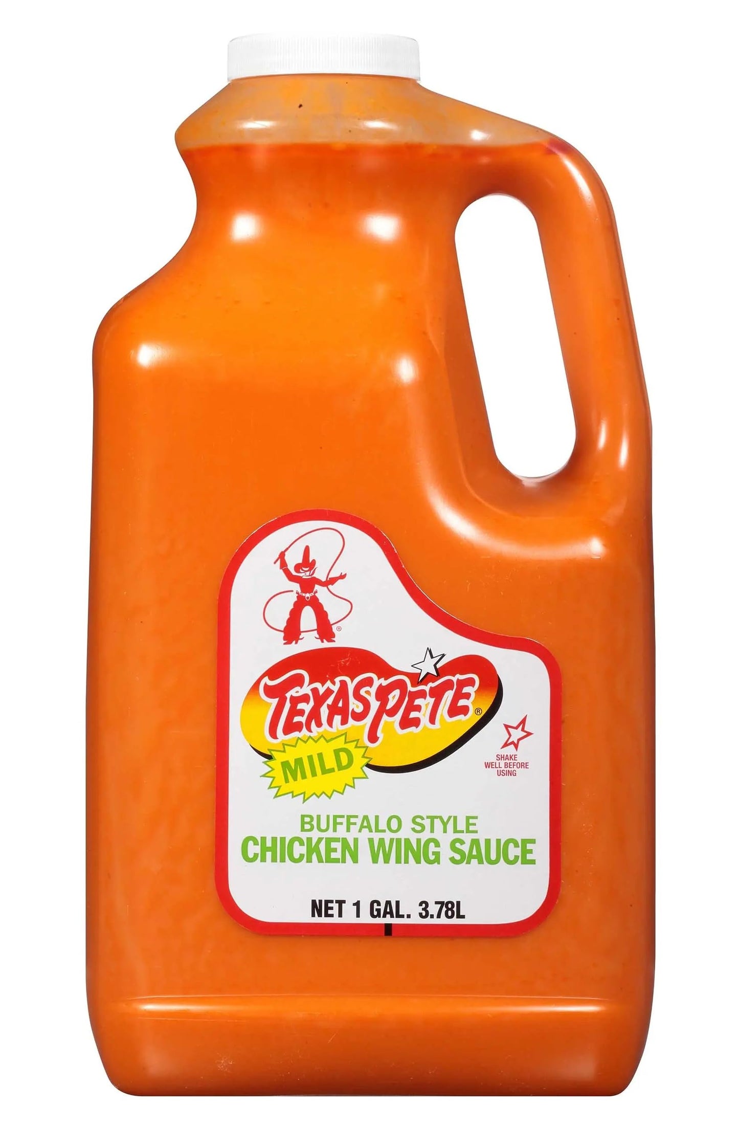 Texas Pete Mild Buffalo Style Chicken Wing Sauce | Kosher | 1 Gallon