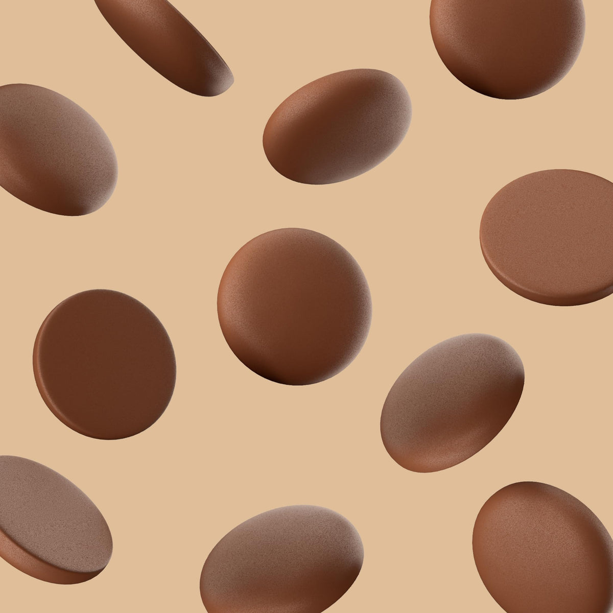 Merckens Melting Wafers Milk Chocolate, Bulk Bag 5 Pounds