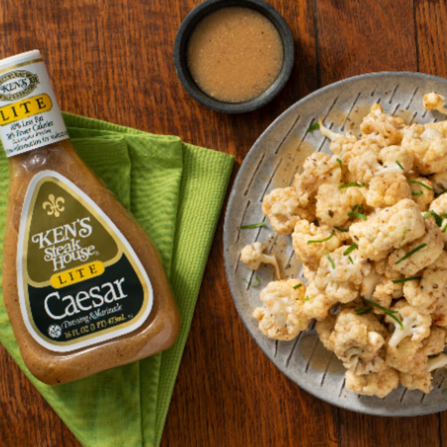 Ken's Steak House Lite Ceasar Dressing (16 Fl Oz (Pack of 2))